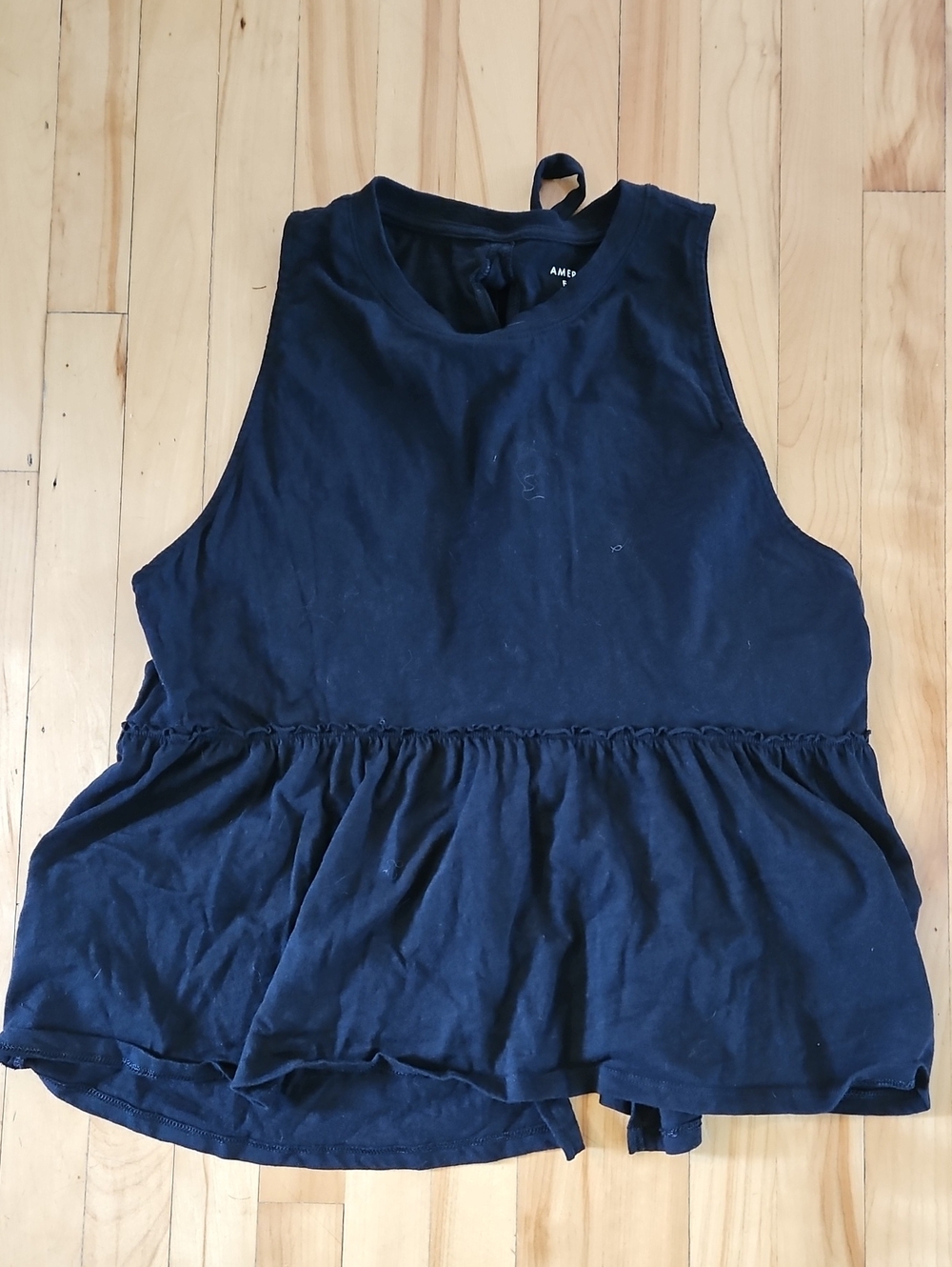American Eagle Outfitters Black Sunchaser Babydoll